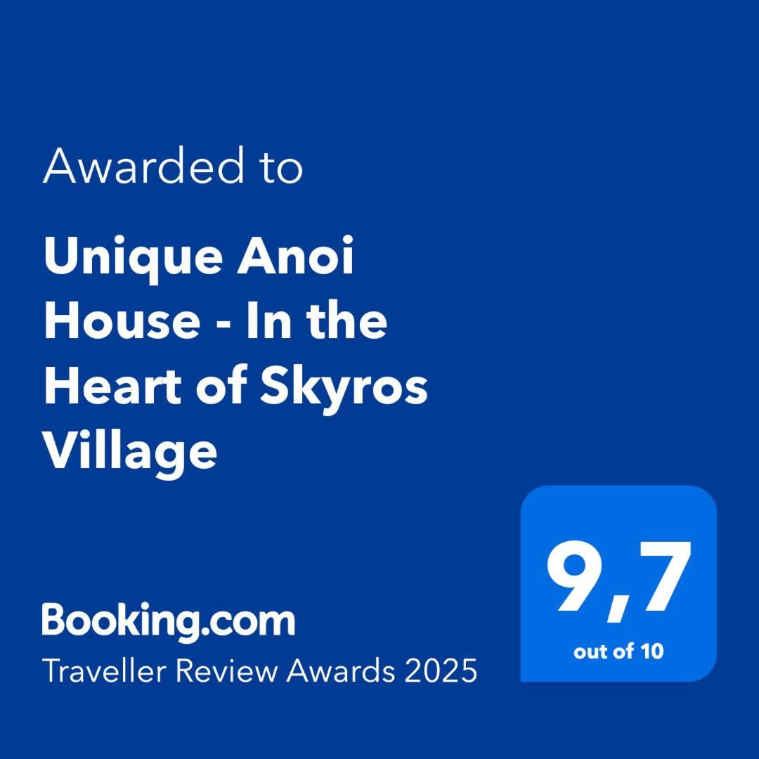Unique Anoi House - In The Heart Of Skyros Village Kültér fotó